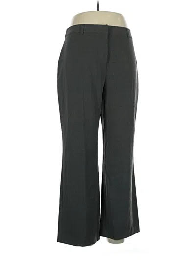 Pre-owned Gloria Vanderbilt Dress Pants In Gray