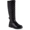 Gloria Vanderbilt Fleetwood Womens Man Made Mid-calf Boots In Black