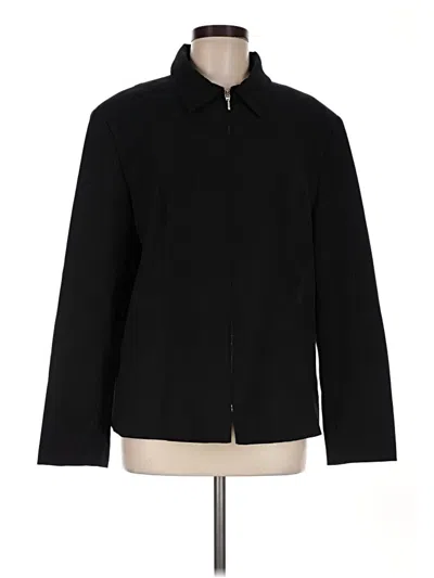 Pre-owned Gloria Vanderbilt Jacket In Black