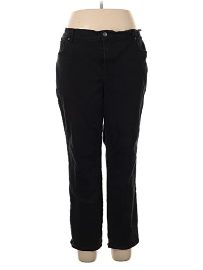 Pre-owned Gloria Vanderbilt Jeans In Black