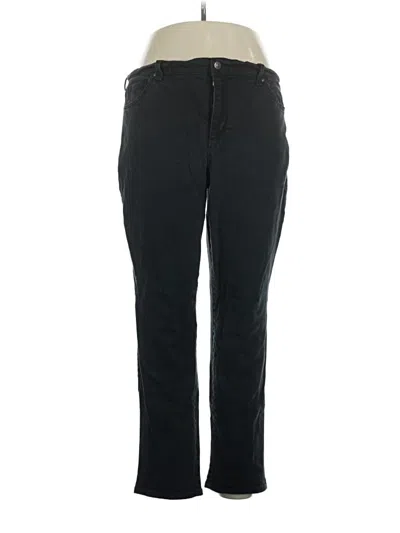 Pre-owned Gloria Vanderbilt Jeans In Black