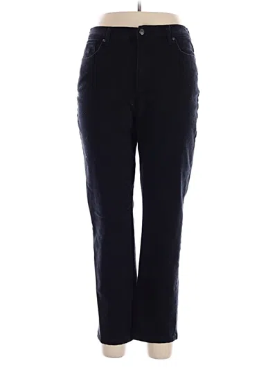 Pre-owned Gloria Vanderbilt Jeans In Black