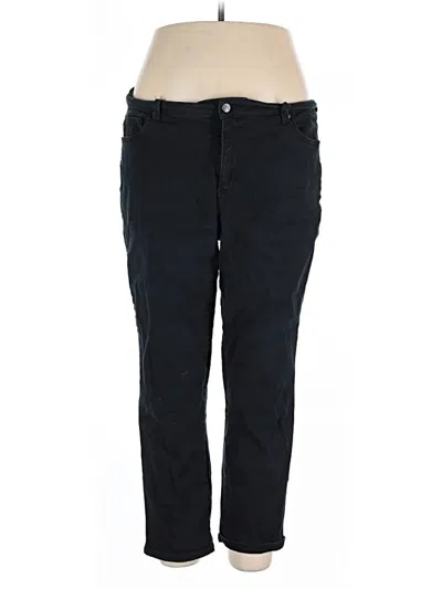 Pre-owned Gloria Vanderbilt Jeans In Black