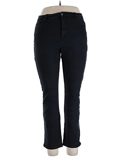 Pre-owned Gloria Vanderbilt Jeans In Black