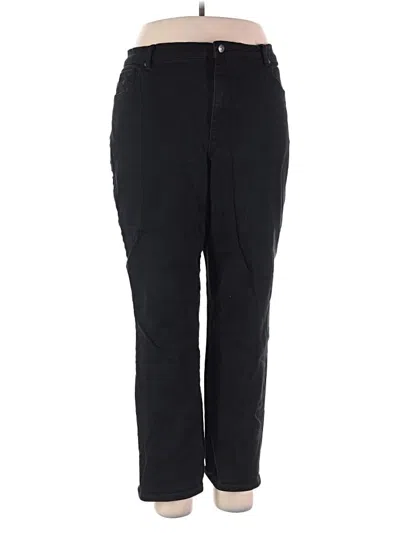 Pre-owned Gloria Vanderbilt Jeans In Black