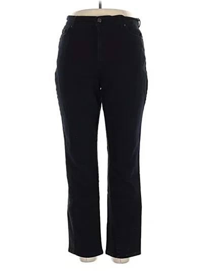 Pre-owned Gloria Vanderbilt Jeans In Black
