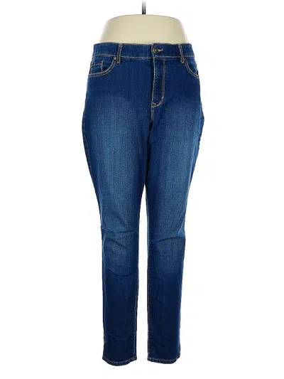 Pre-owned Gloria Vanderbilt Jeans In Blue