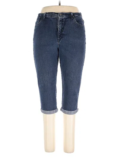 Pre-owned Gloria Vanderbilt Jeans In Blue