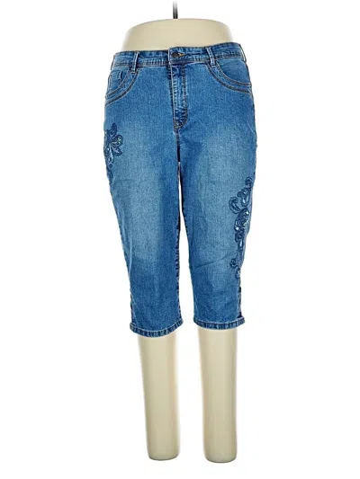 Pre-owned Gloria Vanderbilt Jeans In Blue