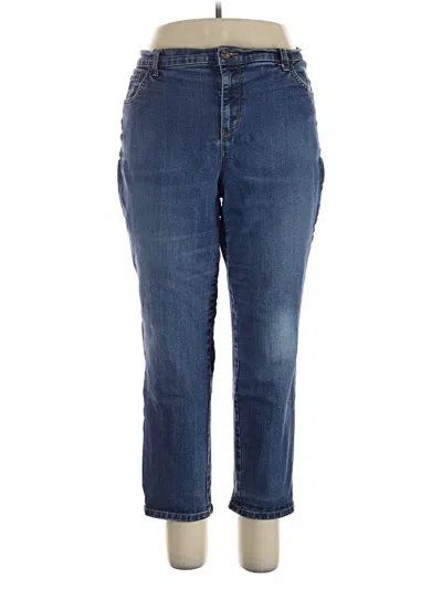 Pre-owned Gloria Vanderbilt Jeans In Blue