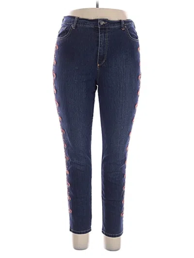 Pre-owned Gloria Vanderbilt Jeans In Blue