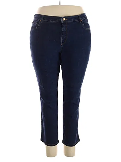 Pre-owned Gloria Vanderbilt Jeans In Blue