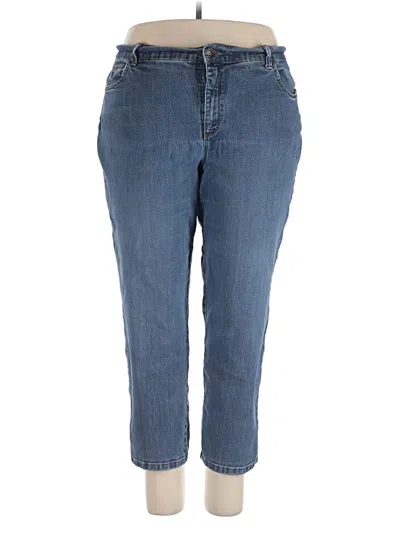 Pre-owned Gloria Vanderbilt Jeans In Blue