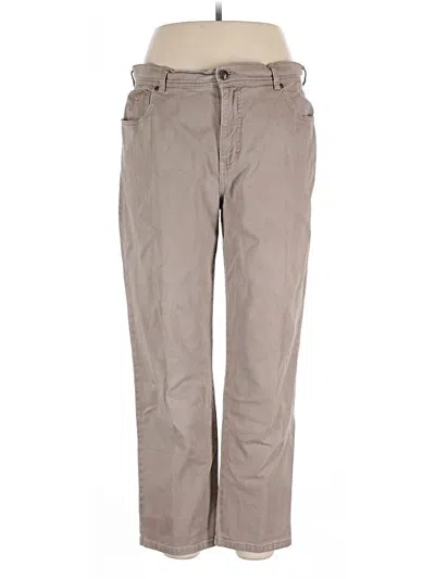 Pre-owned Gloria Vanderbilt Jeans In Brown