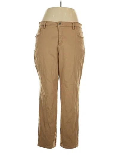 Pre-owned Gloria Vanderbilt Jeans In Brown