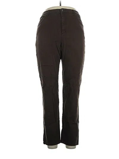 Pre-owned Gloria Vanderbilt Jeans In Brown
