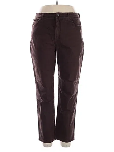 Pre-owned Gloria Vanderbilt Jeans In Brown