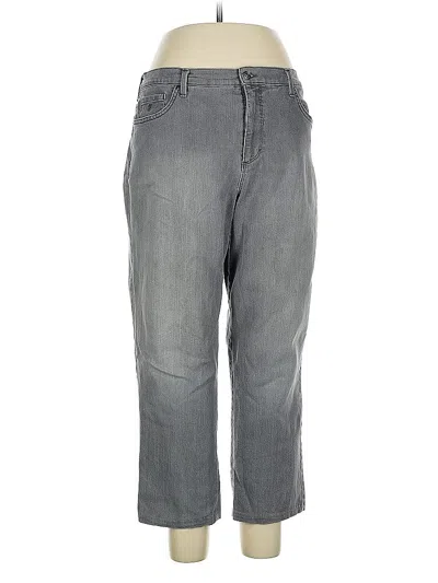 Pre-owned Gloria Vanderbilt Jeans In Gray