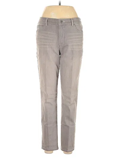 Pre-owned Gloria Vanderbilt Jeans In Gray