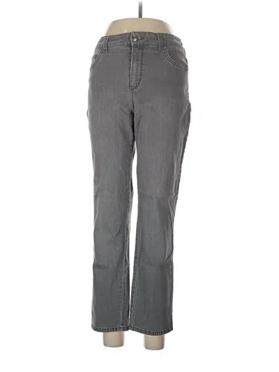 Pre-owned Gloria Vanderbilt Jeans In Gray