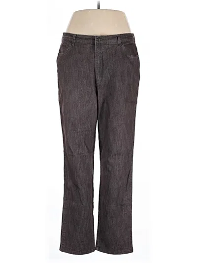 Pre-owned Gloria Vanderbilt Jeans In Gray