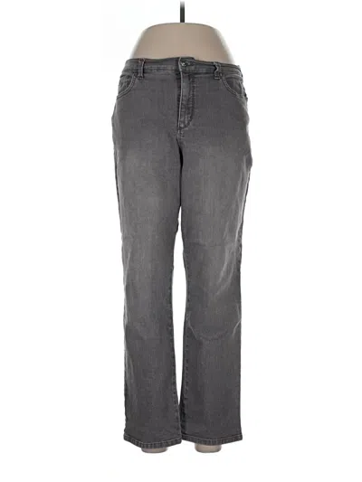 Pre-owned Gloria Vanderbilt Jeans In Gray