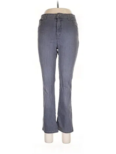 Pre-owned Gloria Vanderbilt Jeans In Gray