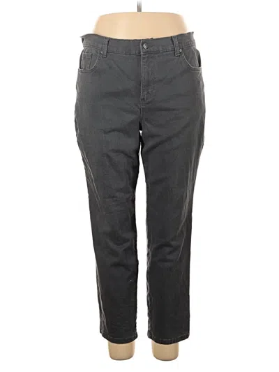 Pre-owned Gloria Vanderbilt Jeans In Gray