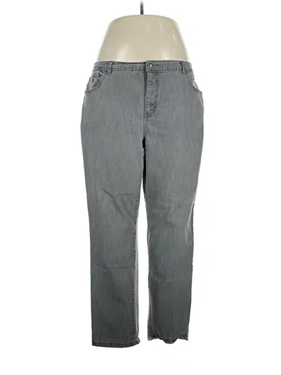 Pre-owned Gloria Vanderbilt Jeans In Gray