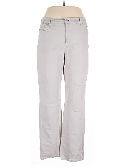 Pre-owned Gloria Vanderbilt Jeans In Gray