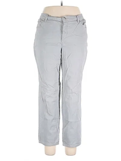 Pre-owned Gloria Vanderbilt Jeans In Gray