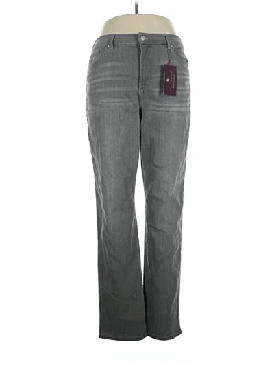 Pre-owned Gloria Vanderbilt Jeans In Gray