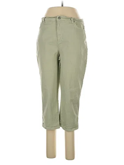 Pre-owned Gloria Vanderbilt Jeans In Green