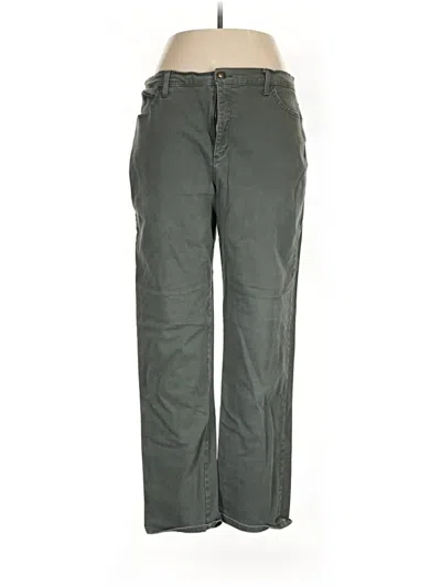 Pre-owned Gloria Vanderbilt Jeans In Green