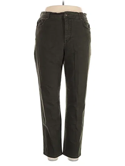 Pre-owned Gloria Vanderbilt Jeans In Green