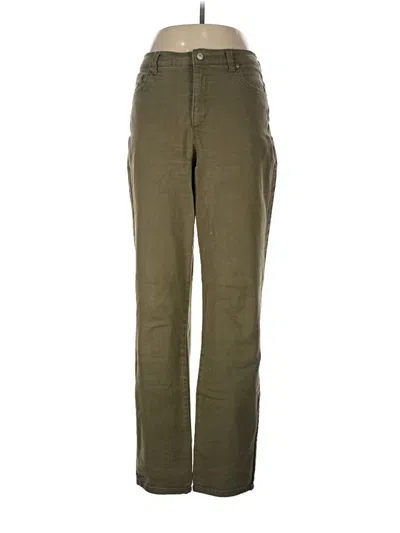 Pre-owned Gloria Vanderbilt Jeans In Green