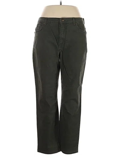 Pre-owned Gloria Vanderbilt Jeans In Green