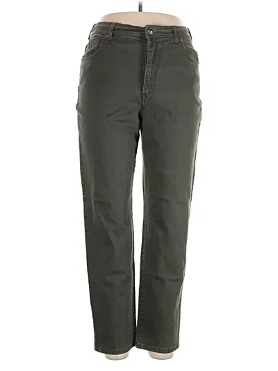Pre-owned Gloria Vanderbilt Jeans In Green