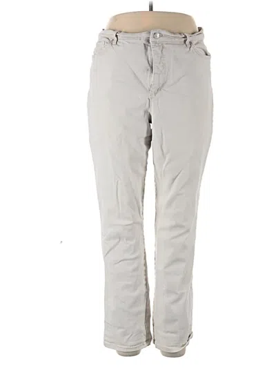 Pre-owned Gloria Vanderbilt Jeans In Ivory