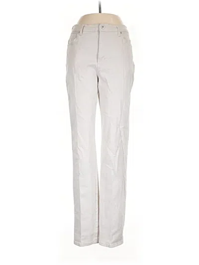 Pre-owned Gloria Vanderbilt Jeans In Ivory