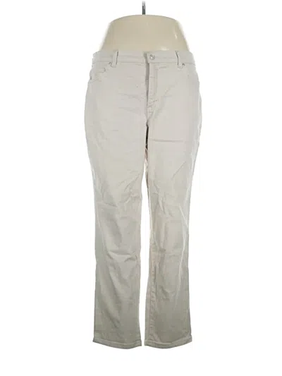 Pre-owned Gloria Vanderbilt Jeans In Ivory