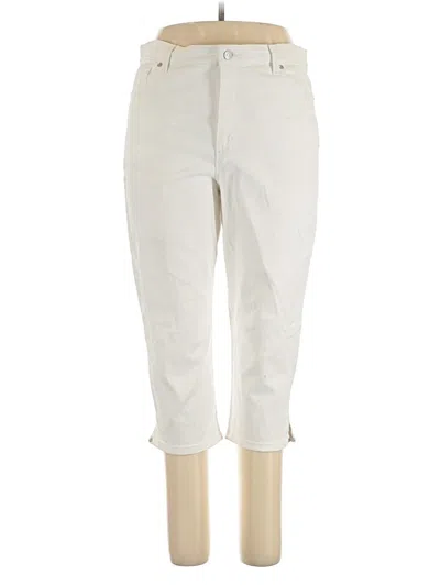 Pre-owned Gloria Vanderbilt Jeans In Ivory