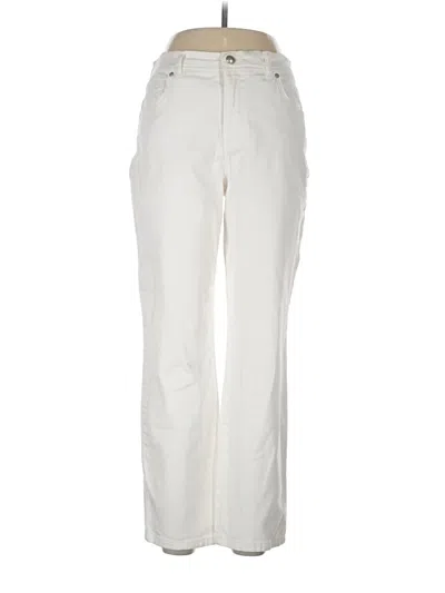 Pre-owned Gloria Vanderbilt Jeans In Ivory