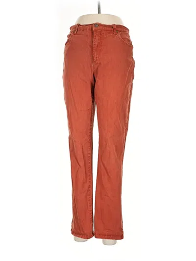 Pre-owned Gloria Vanderbilt Jeans In Orange