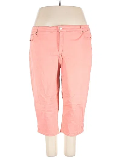 Pre-owned Gloria Vanderbilt Jeans In Pink