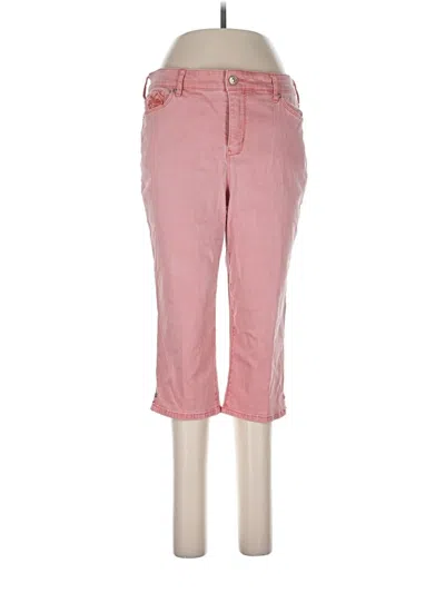 Pre-owned Gloria Vanderbilt Jeans In Pink