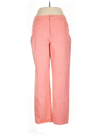 Pre-owned Gloria Vanderbilt Jeans In Pink