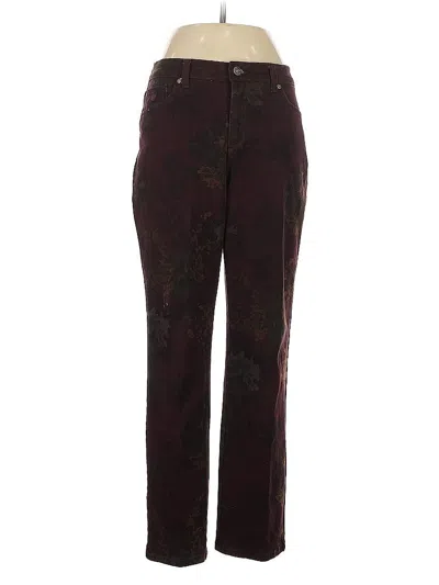 Pre-owned Gloria Vanderbilt Jeans In Purple