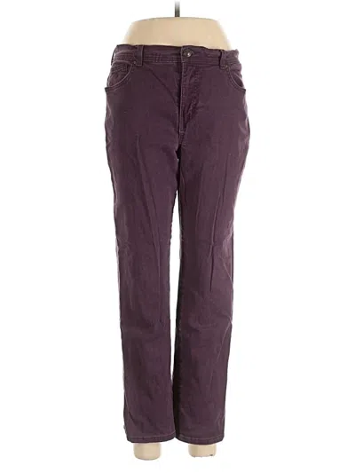 Pre-owned Gloria Vanderbilt Jeans In Purple