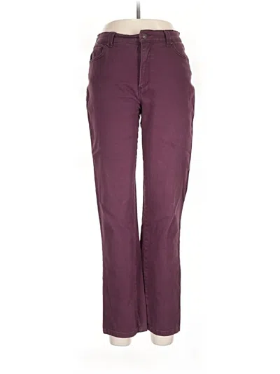 Pre-owned Gloria Vanderbilt Jeans In Purple